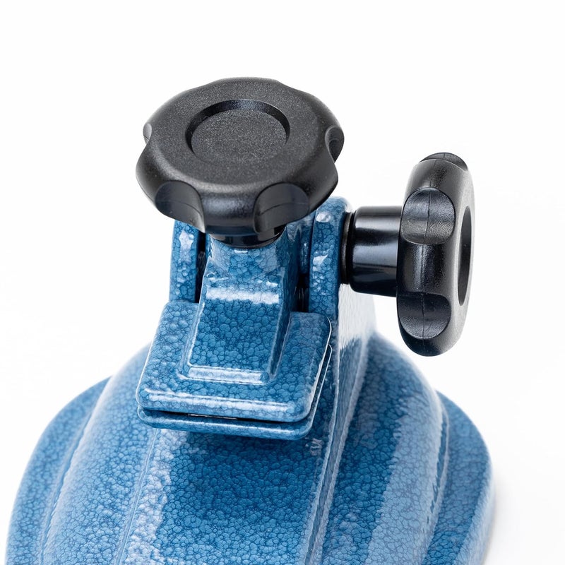 PEC TOOLS Micrometer Stand, Holder for Micrometer Up to 4" with Non-Slip Clamping Pads, Professional Precision Grade Made with Cast Iron - Image 4